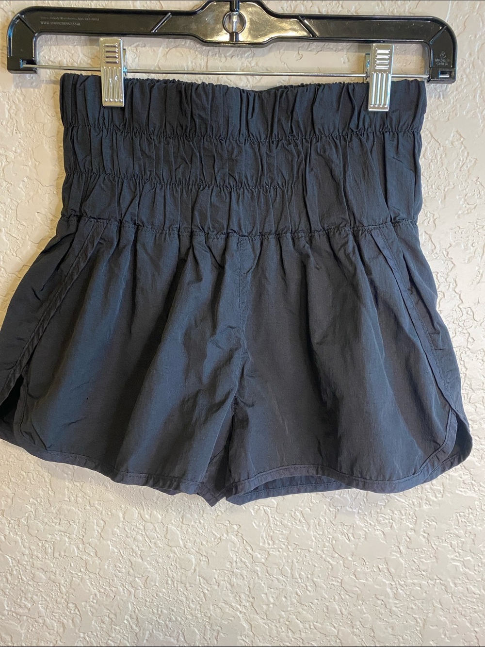 Free People Movement Way Home Black Shorts XS